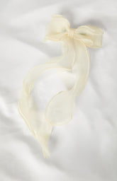 Sweety Cream Hair Bow